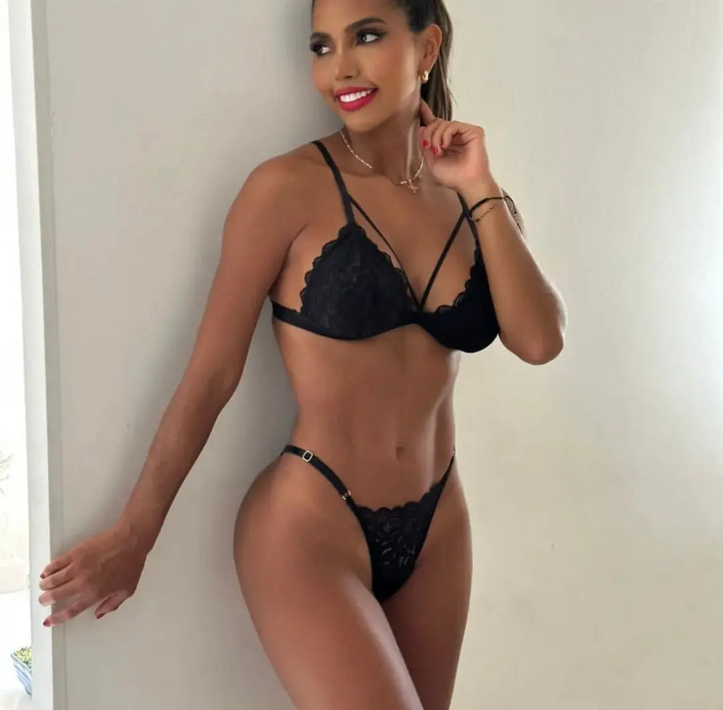 Conjunto encaje intimo LR LINGERIE